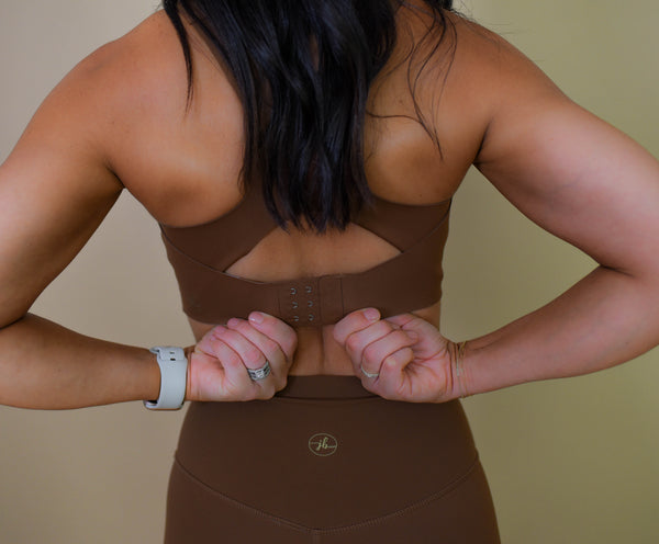 The Laser Cut Sports Bra