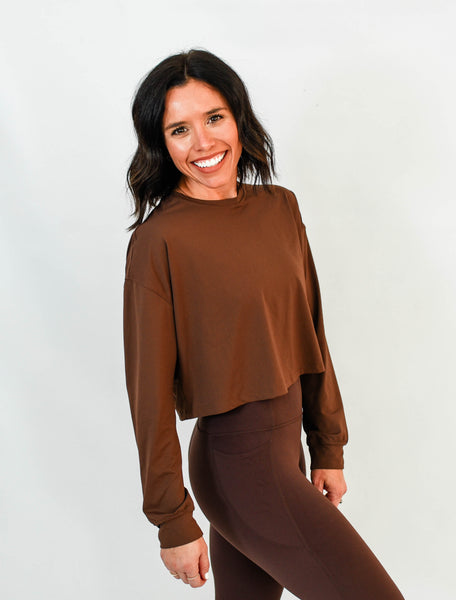 The Long Sleeve Crop Tee