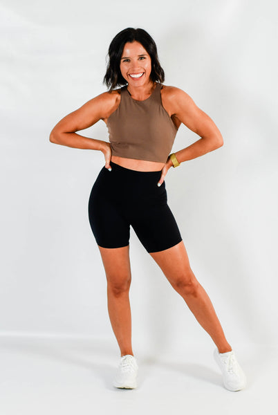 The High-Waisted Biker Shorts 6"